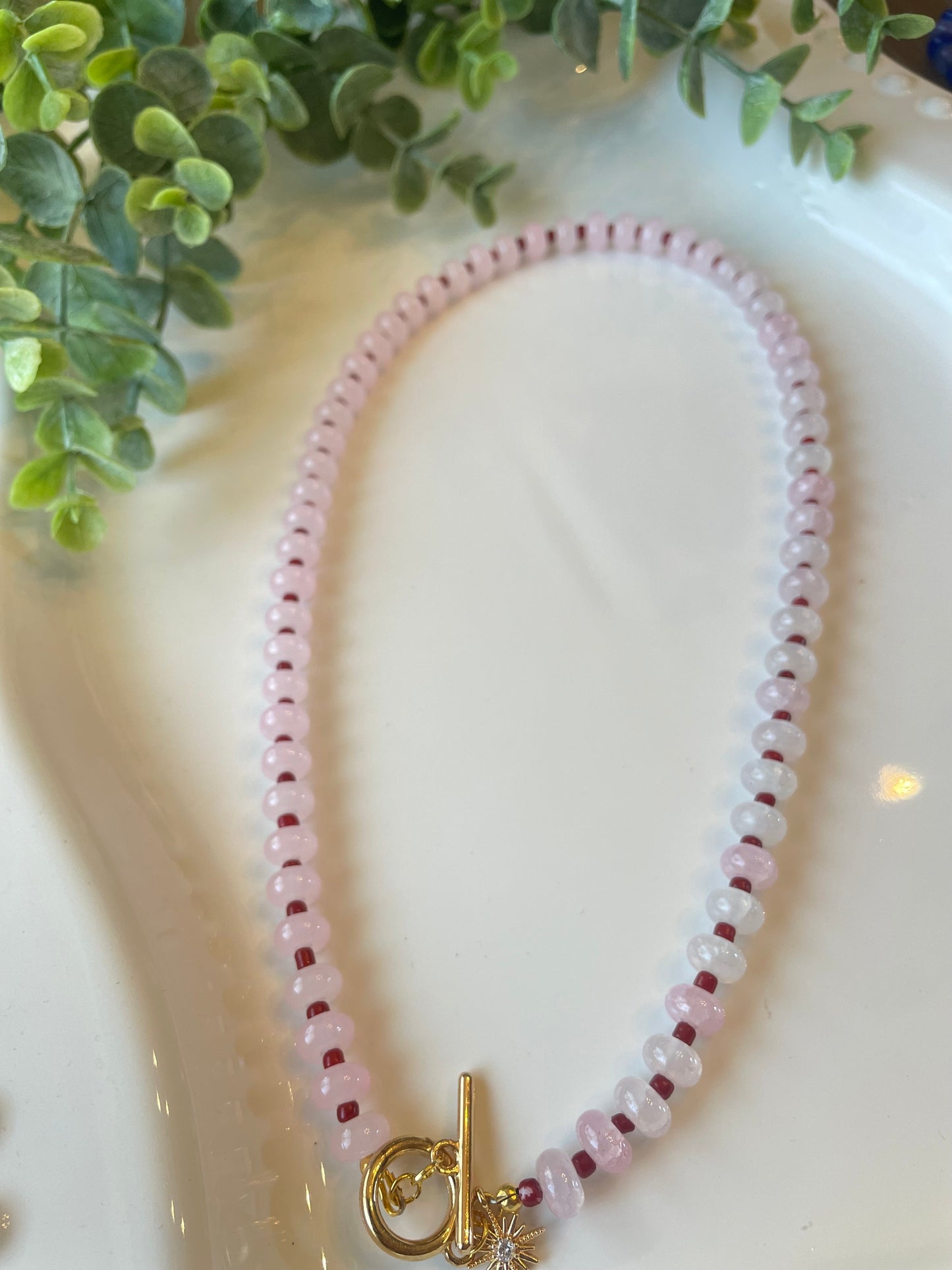 Anthro Style Beaded Necklace | Handmade Pastel Gemstone Beaded Necklace | Colorful Crystal Choker | Boho Luxury Jewelry Gift for Women