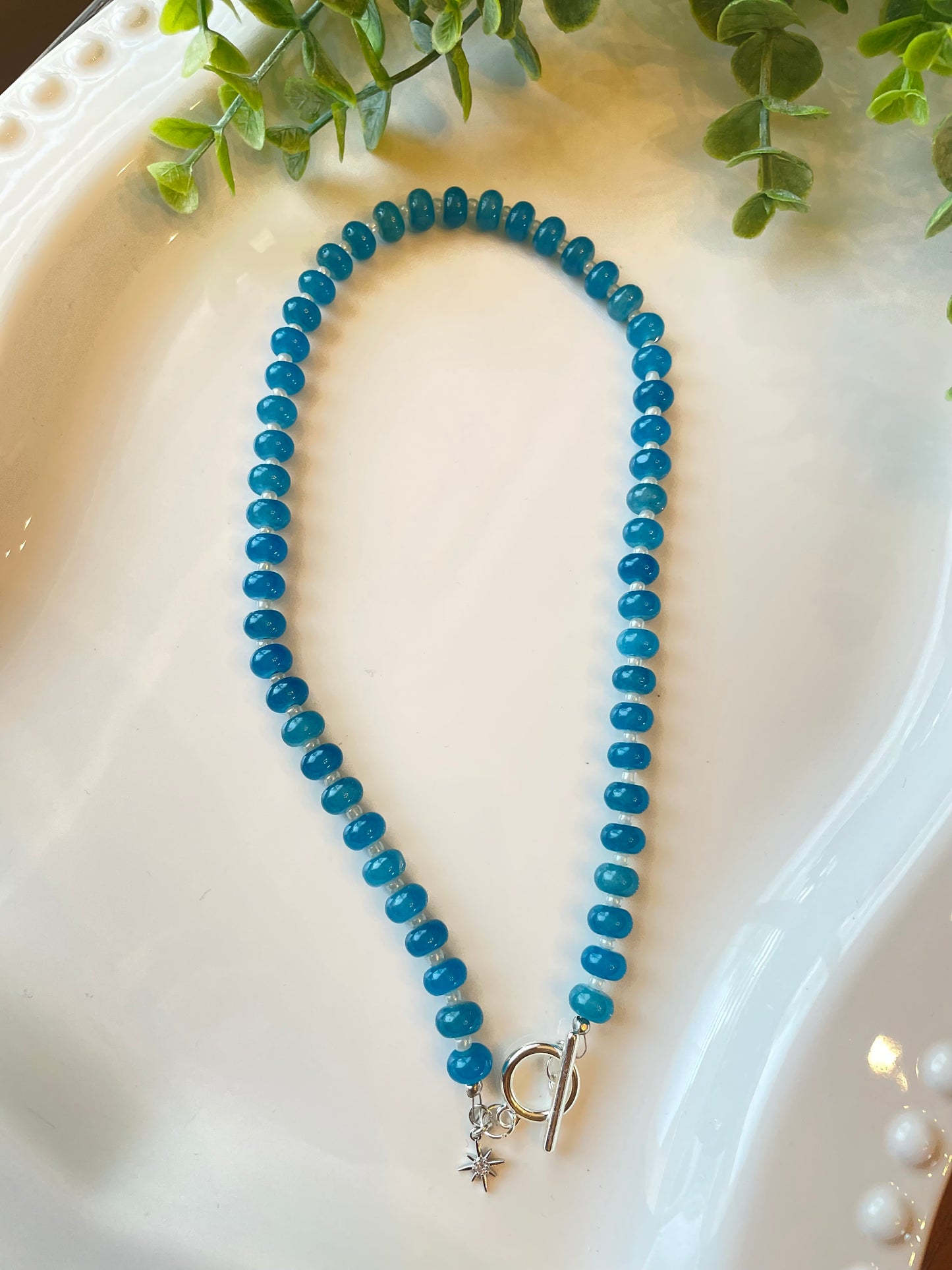 Anthro Style Beaded Necklace | Handmade Pastel Gemstone Beaded Necklace | Colorful Crystal Choker | Boho Luxury Jewelry Gift for Women