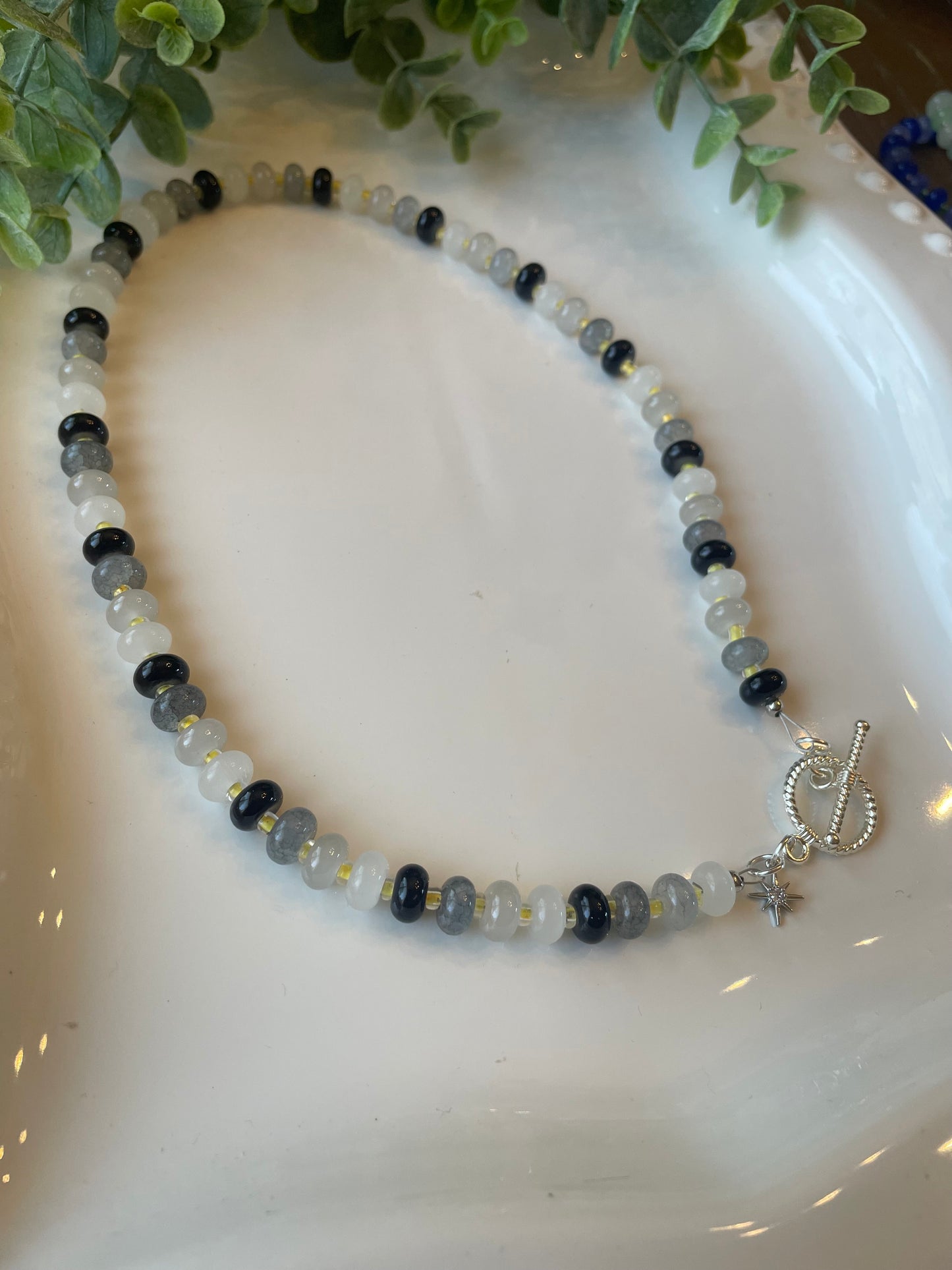 Anthro Style Beaded Necklace | Handmade Pastel Gemstone Beaded Necklace | Colorful Crystal Choker | Boho Luxury Jewelry Gift for Women